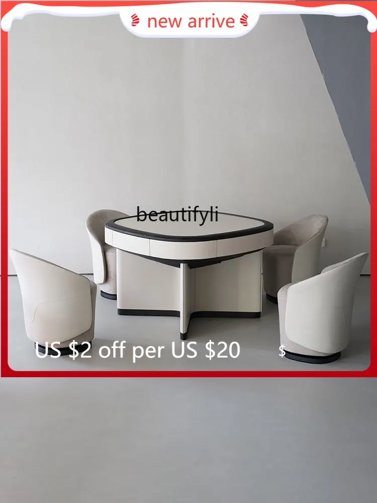 G1218 Designer Villa Entertainment Large Apartment Mahjong Table Italian Gaming Table
G1218 Designer Villa Entertainment Large Apartment Mahjong Table Italian Gaming Table