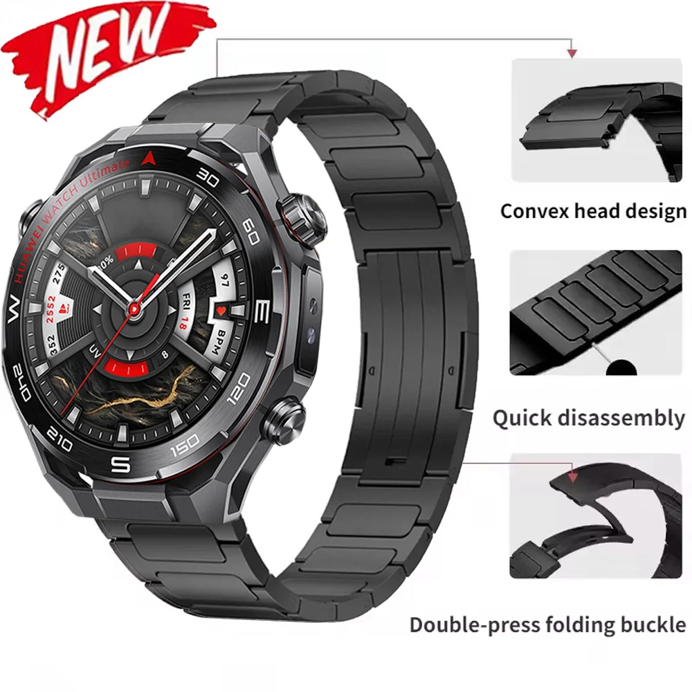 22mm Titanium Alloy Strap for Huawei Watch GT6-5-4 46mm GT Runner 2 Ultimate 2 Comfortable Wristband Amazfit Max Balance 2 Bip 6
22mm Titanium Alloy Strap for Huawei Watch GT6-5-4 46mm GT Runner 2 Ultimate 2 Comfortable Wristband Amazfit Max Balance 2 Bip 6