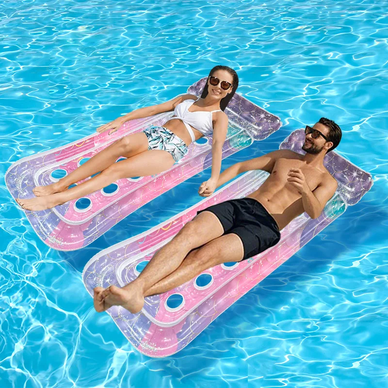 2026 New Summer Mermaid Inflatable Float Glitter Transparent Portable Water Bed Pool Lounge Beach Toy For CrossBorder
2026 New Summer Mermaid Inflatable Float Glitter Transparent Portable Water Bed Pool Lounge Beach Toy For CrossBorder