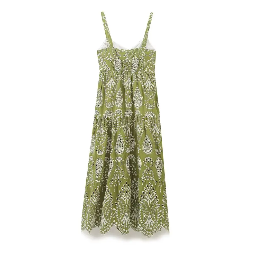 Maxdutti Bohemian Vintage Tank Dresses Women French Retro Ethnic Embroidery Tassel Strap Dress Midi Dress For Summer
Maxdutti Bohemian Vintage Tank Dresses Women French Retro Ethnic Embroidery Tassel Strap Dress Midi Dress For Summer