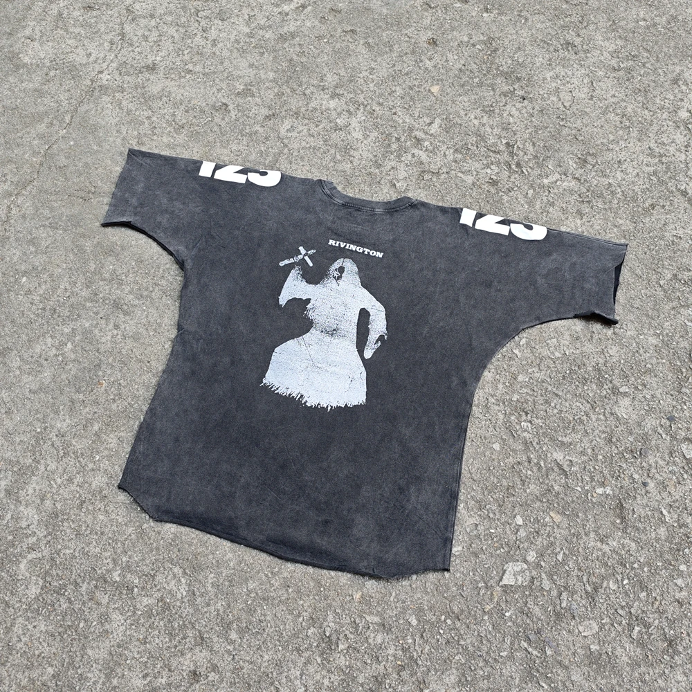Yao888 Fashion Brand RRR123 Casual Tee Oversize Streetwear Vintage Washed Old Men Clothing High Quality Unisex T Shirt For Men
Yao888 Fashion Brand RRR123 Casual Tee Oversize Streetwear Vintage Washed Old Men Clothing High Quality Unisex T Shirt For Men