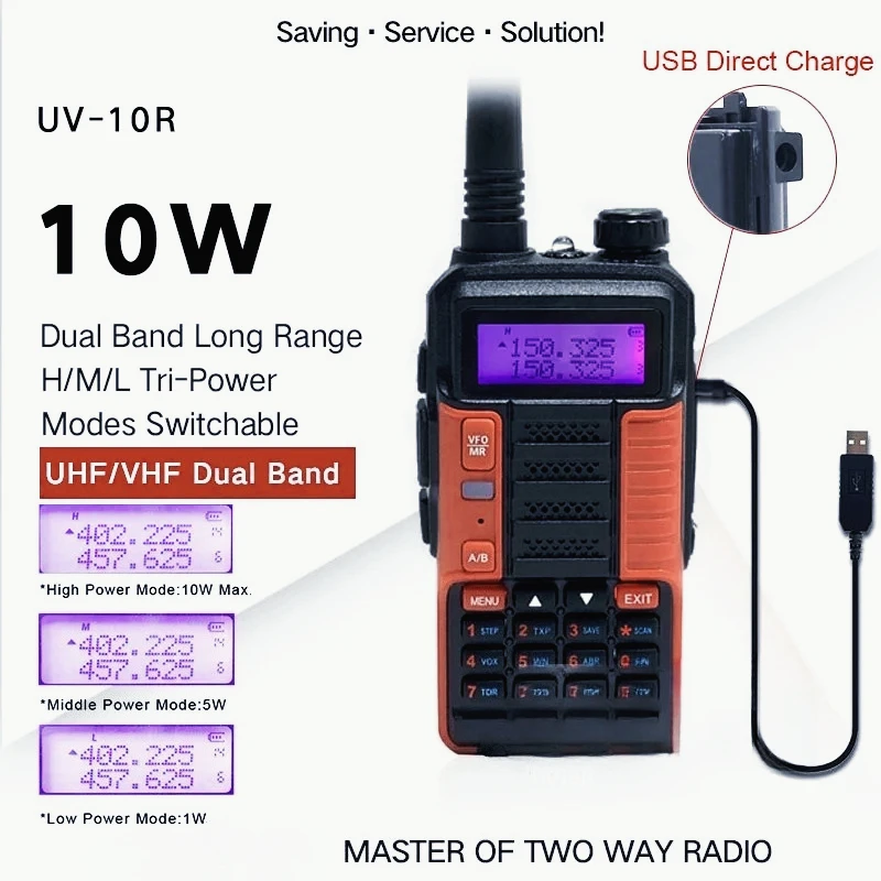 Baofeng UV 10R 2-полосное радио CB рации 5 км-10 км двухдиапазонный УКВ УВЧ-трансивер высокой мощности
Baofeng UV 10R 2-полосное радио CB рации 5 км-10 км двухдиапазонный УКВ УВЧ-трансивер высокой мощности