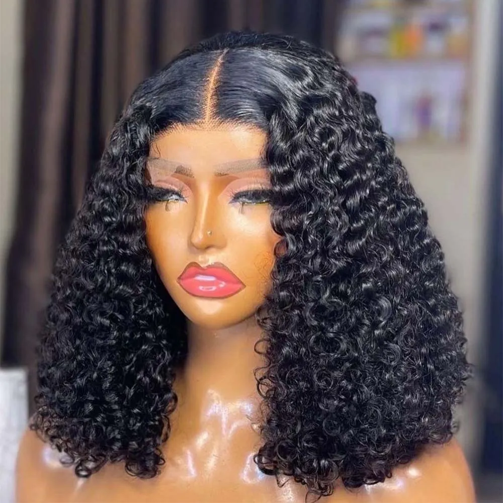 Water Wave Short Bob Wig Human Hair 300% High Density 13x4 Transparent Lace Frontal Wig 100% Remy Human Hair Loose Curly Wigs
Water Wave Short Bob Wig Human Hair 300% High Density 13x4 Transparent Lace Frontal Wig 100% Remy Human Hair Loose Curly Wigs