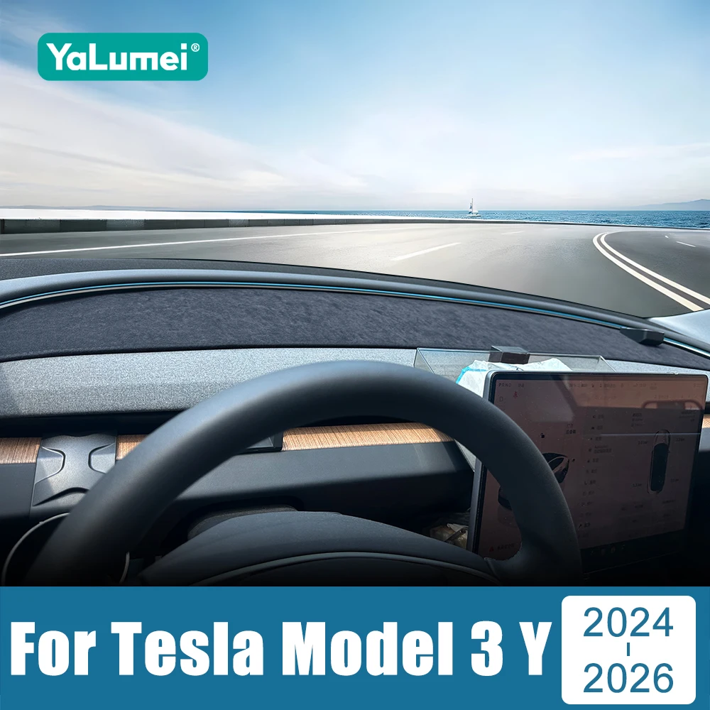 For Tesla Model 3 Highland Model Y Juniper 2024 2025 2026 Car Dashboard Cover Instrument Desk Sun Shade Non-slip Pad Accessories
For Tesla Model 3 Highland Model Y Juniper 2024 2025 2026 Car Dashboard Cover Instrument Desk Sun Shade Non-slip Pad Accessories