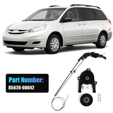 For Toyota Sienna 2004-2010 Model Rear Right Power Sliding Door Wiring Harness (Motor Not Included) 85620-08042