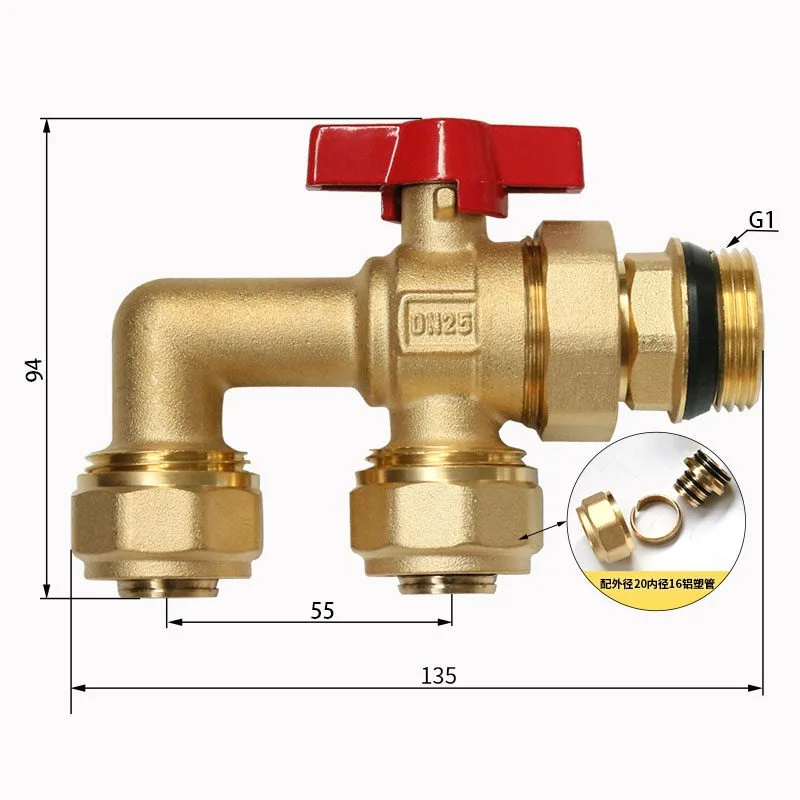 F Type Brass Ball Valve Aluminum Plastic Pipe 2025 Convert One Inch Internal External Thread Floor Heating Manifold Drain Valve
F Type Brass Ball Valve Aluminum Plastic Pipe 2025 Convert One Inch Internal External Thread Floor Heating Manifold Drain Valve
