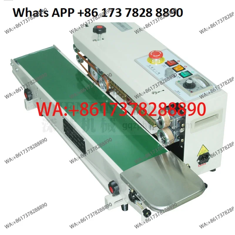 FR770 automatic film sealing machine, continuous , aluminum foil bag , Shenzhen packaging equipment
FR770 automatic film sealing machine, continuous , aluminum foil bag , Shenzhen packaging equipment