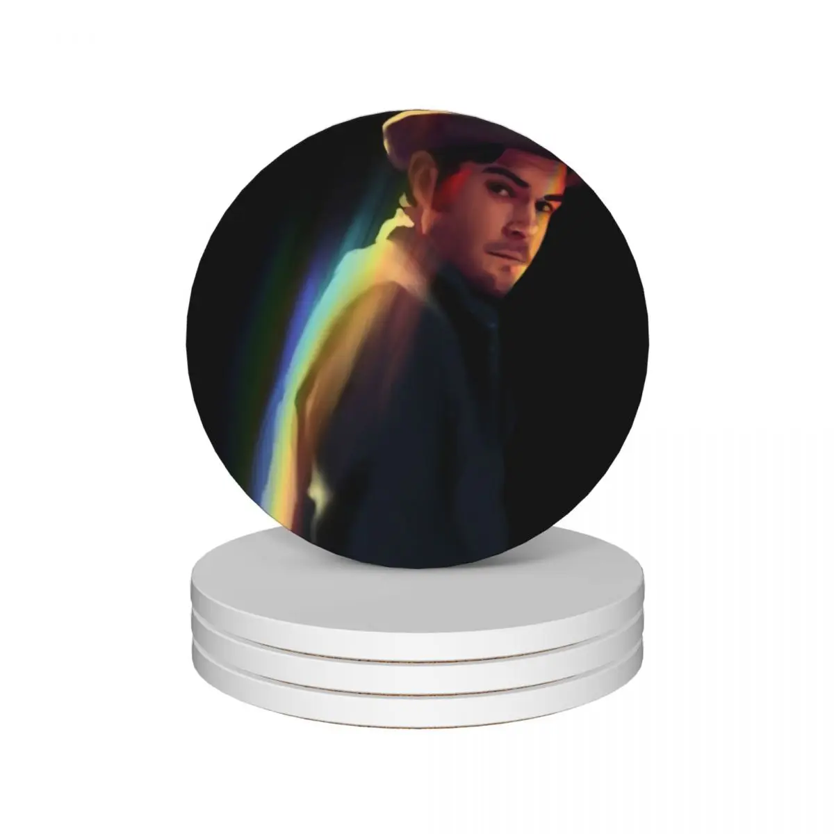 Llewellyn Watts - Rainbow light Ceramic Coasters (Set of 4) coffee cup stand christmas Coasters
Llewellyn Watts - Rainbow light Ceramic Coasters (Set of 4) coffee cup stand christmas Coasters