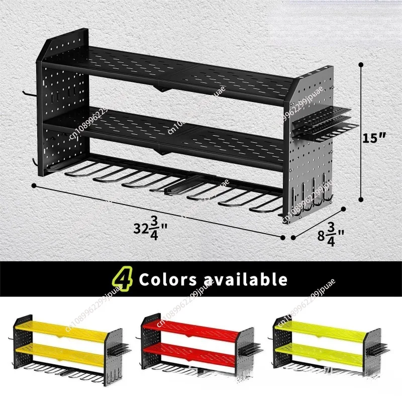 Tool Organizer Wall Mount with Charging Station. Heavy Duty Steel, Garage Storage Shelf,
Tool Organizer Wall Mount with Charging Station. Heavy Duty Steel, Garage Storage Shelf,