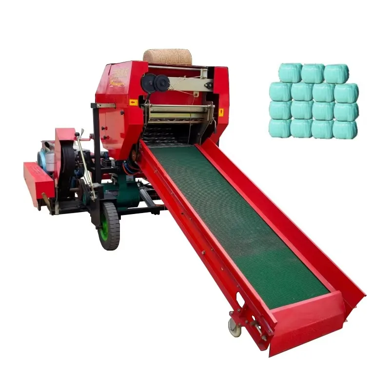 【From China】Small Silage Baler Machine Automatic Hay Grass Straw Baling Wrapper Packing Machine Round Baler Machine For Farm
【From China】Small Silage Baler Machine Automatic Hay Grass Straw Baling Wrapper Packing Machine Round Baler Machine For Farm