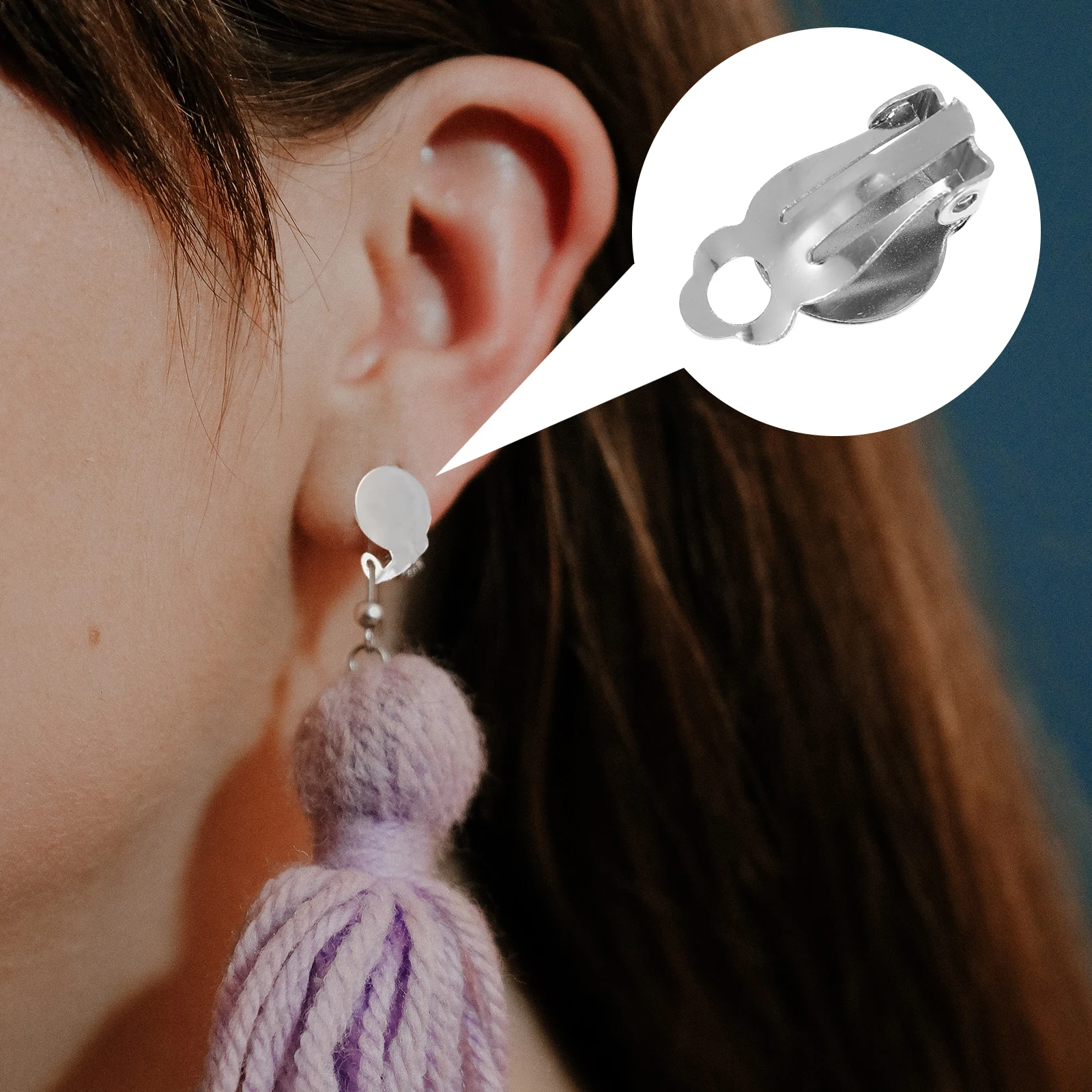 100 Pcs Ear Clip Accessories Premium Metal Round Trays Findings Safe Clips Earring Making Materials DIY Parts Jewelry Supplies
100 Pcs Ear Clip Accessories Premium Metal Round Trays Findings Safe Clips Earring Making Materials DIY Parts Jewelry Supplies
