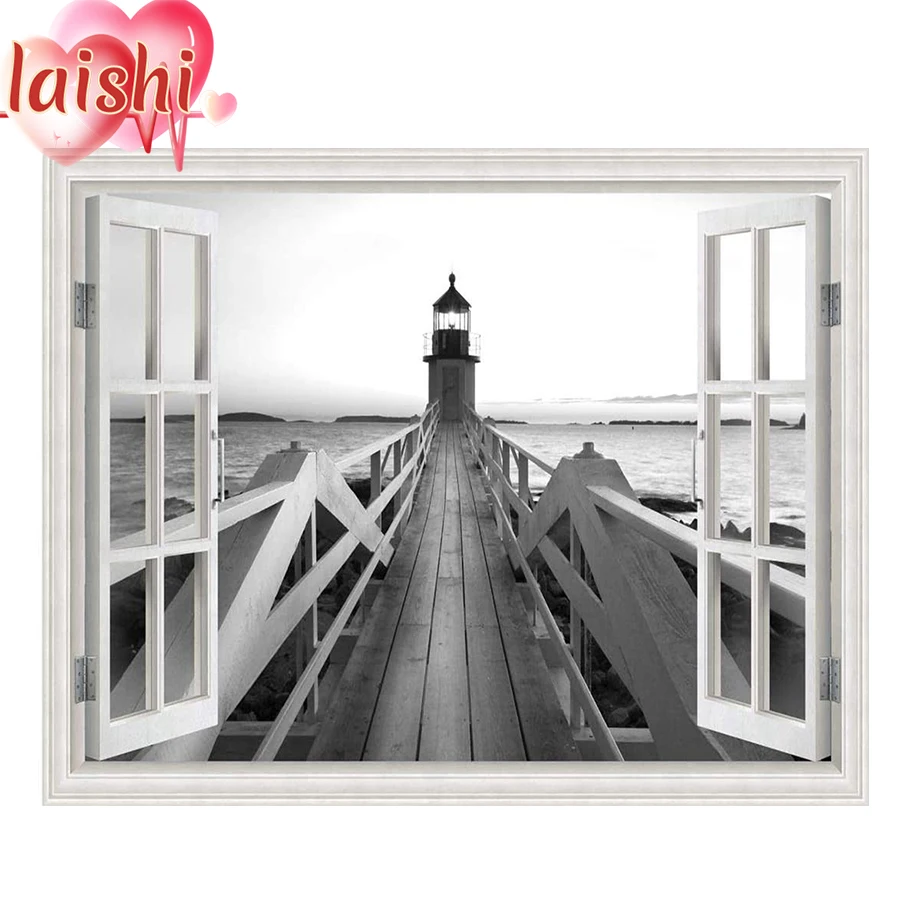 Fake windows, black and white natural scenery Diamond Painting Set Hobby Art 5D DIY Full Drill Square Round Mosaic Home Decor
Fake windows, black and white natural scenery Diamond Painting Set Hobby Art 5D DIY Full Drill Square Round Mosaic Home Decor