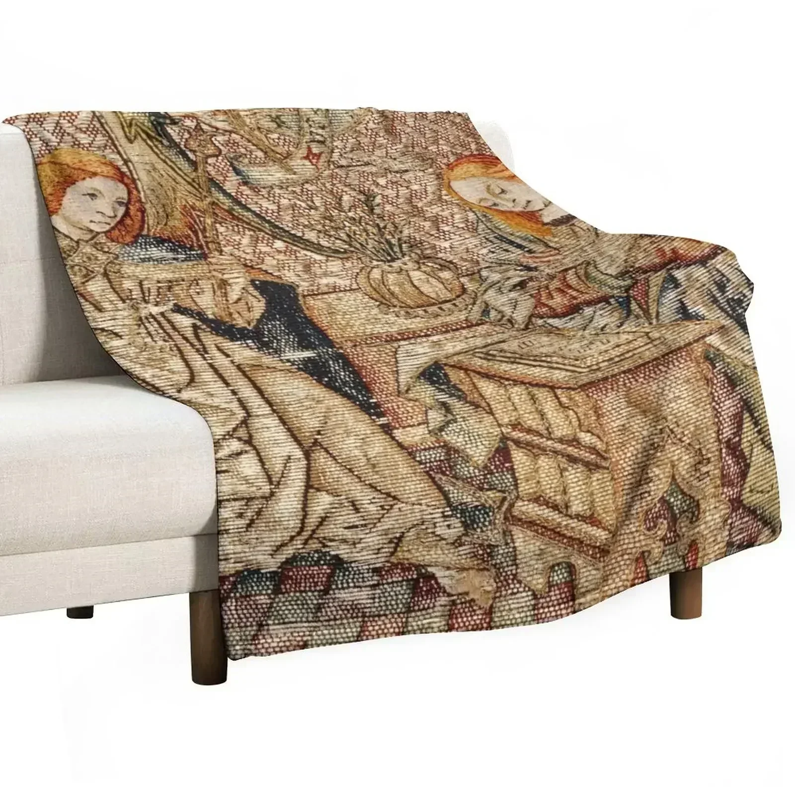 Embroidery with the Annunciation Throw Blanket Fuzzy Plush Throw Blanket for Sofa Chair
Embroidery with the Annunciation Throw Blanket Fuzzy Plush Throw Blanket for Sofa Chair
