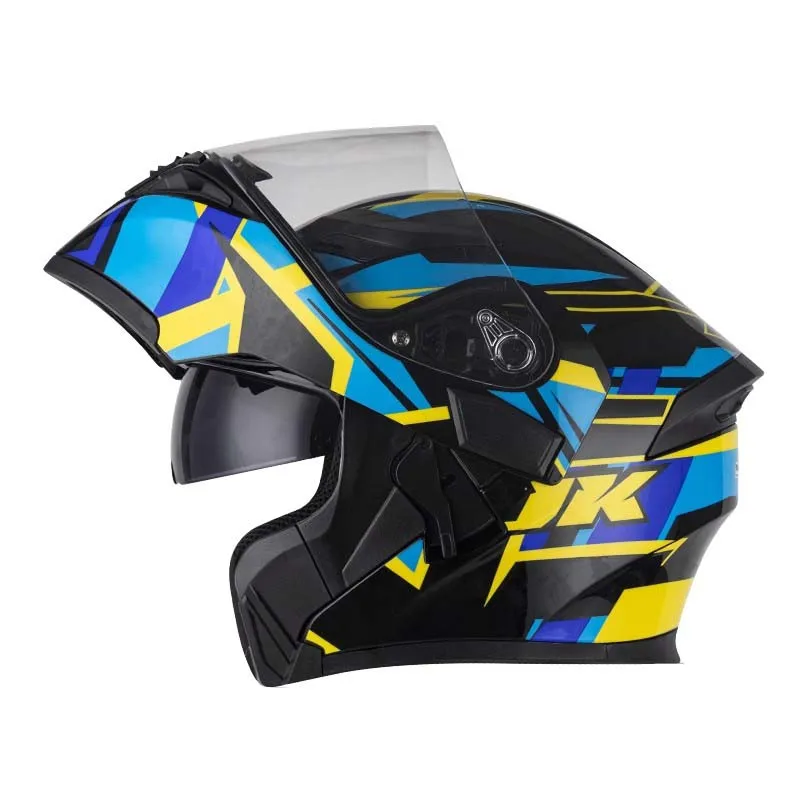 Four season Men's Motocross Flip Up Helmet JIEKAI Moto Motorcycle Helmets Breathable and washable lining more colour size
Four season Men's Motocross Flip Up Helmet JIEKAI Moto Motorcycle Helmets Breathable and washable lining more colour size