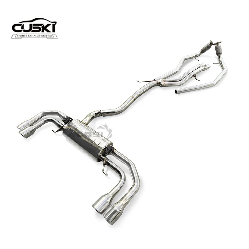 High performance exhaust components suitable for Audi Q8 3.0T 2018-2023 stainless steel valve exhaust muffler
High performance exhaust components suitable for Audi Q8 3.0T 2018-2023 stainless steel valve exhaust muffler