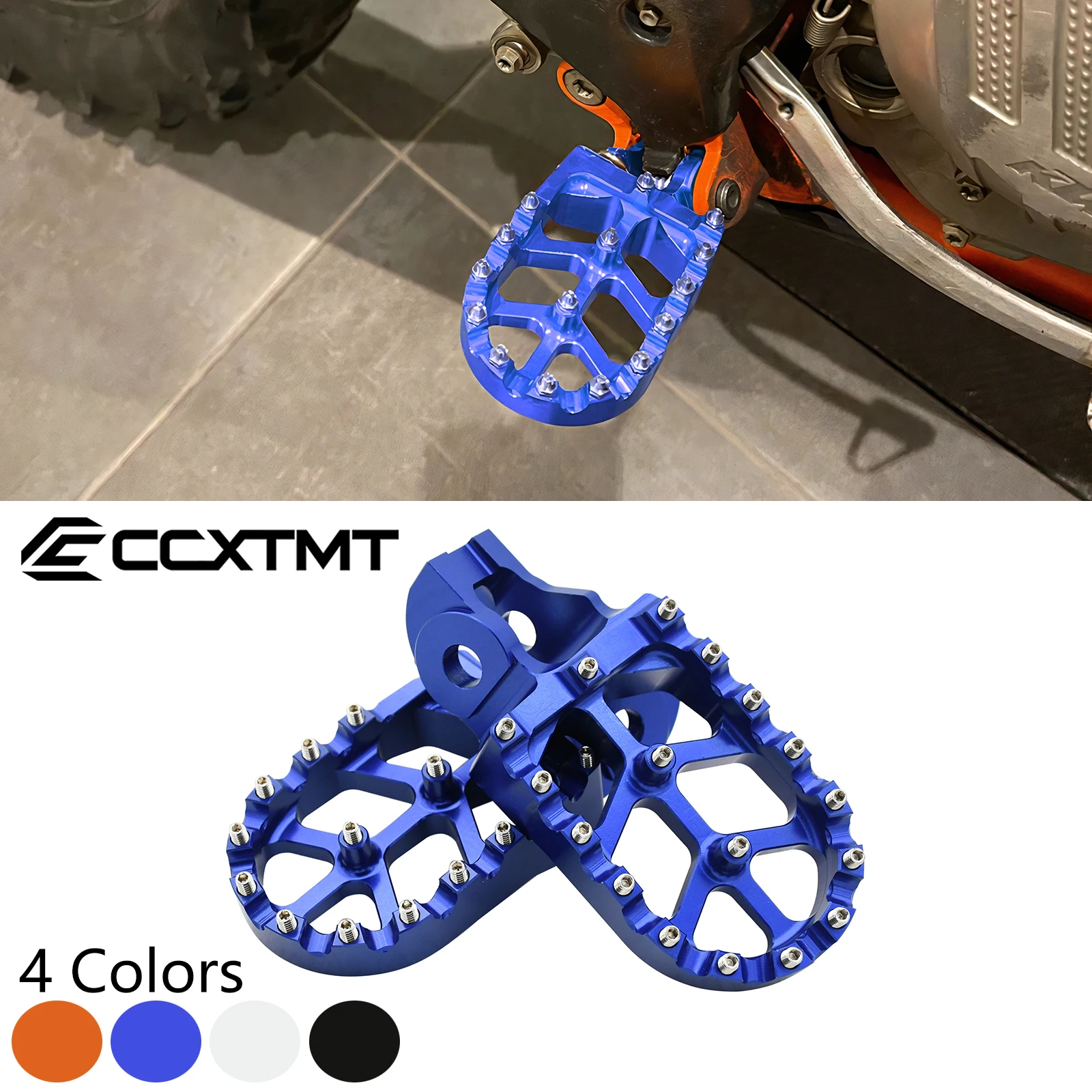Motorcycle 57mm Wide Foot Pegs Footrest Pedals For Husqvarna TC FC TX FX TE FE 125-501 2017-2022 For KTM EXC EXCF XC XCF SX SXF
Motorcycle 57mm Wide Foot Pegs Footrest Pedals For Husqvarna TC FC TX FX TE FE 125-501 2017-2022 For KTM EXC EXCF XC XCF SX SXF