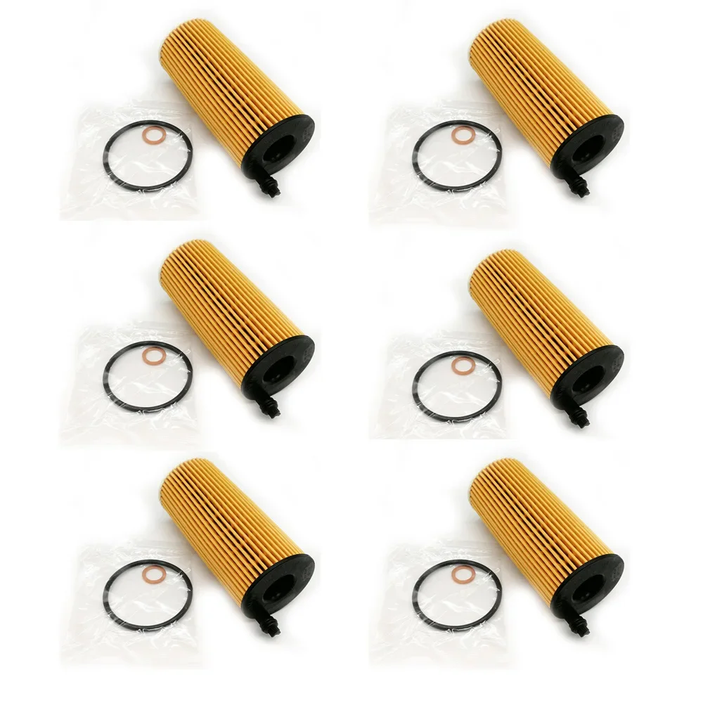Yubao 6/3/1PCS Engine Oil Filter for N57 3.0L N47 2.0L 11428507683 X5 X3 328d 535d F06 F15 F21 F22 F34 F35 F80
Yubao 6/3/1PCS Engine Oil Filter for N57 3.0L N47 2.0L 11428507683 X5 X3 328d 535d F06 F15 F21 F22 F34 F35 F80