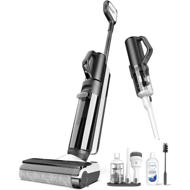 2 in 1 Cordless Wet Dry Vacuum Cleaner and Floor Mop for Multi Surface Lightweight Handheld
2 in 1 Cordless Wet Dry Vacuum Cleaner and Floor Mop for Multi Surface Lightweight Handheld