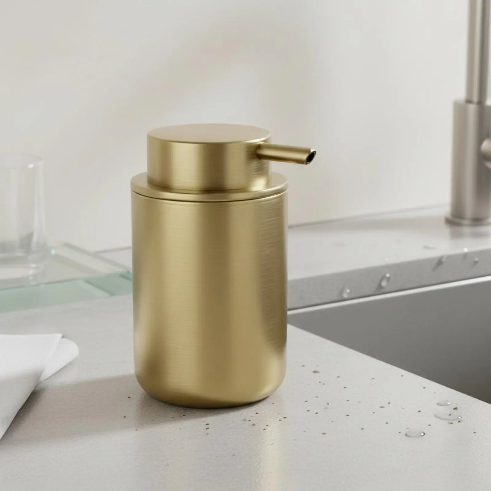 Stainless Steel Soap Pump Easy to Press Liquid Hand Soap Dispenser Stainless Steel Lotion Dispenser Effortless Dispensing
Stainless Steel Soap Pump Easy to Press Liquid Hand Soap Dispenser Stainless Steel Lotion Dispenser Effortless Dispensing