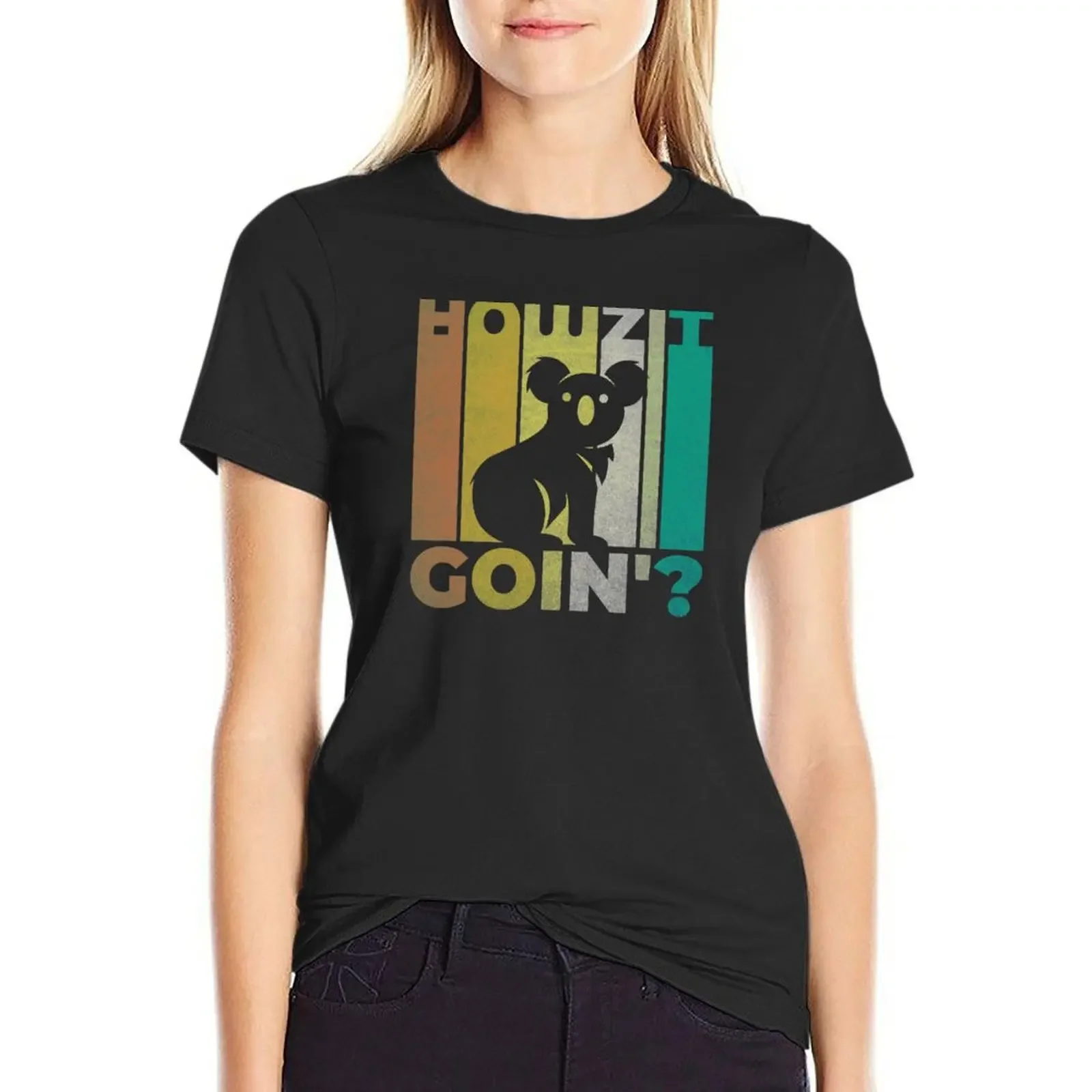 Howzit Goin - Australian Sayings - Koala Lover T-Shirt oversized Short sleeve tee summer top kawaii clothes tops Women
Howzit Goin - Australian Sayings - Koala Lover T-Shirt oversized Short sleeve tee summer top kawaii clothes tops Women