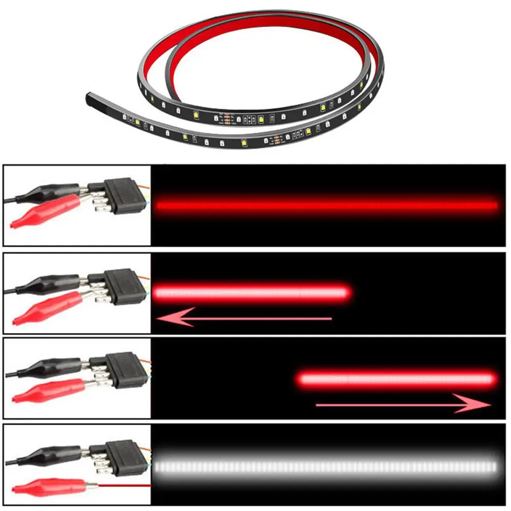 48/60 Inch Truck LED Tailgate light Strip Running Brake Turn Signal Lamp Warning Brake Reverse Tail light Bar for Car Picku J6C8
48/60 Inch Truck LED Tailgate light Strip Running Brake Turn Signal Lamp Warning Brake Reverse Tail light Bar for Car Picku J6C8