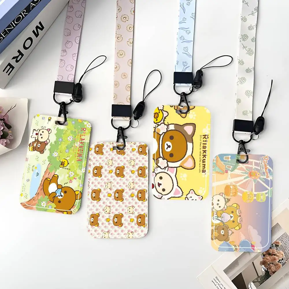 Мультяшный классический милый чехол для ID-карты R-rilakkuma, защитный чехол для школьной карты, карты доступа, проездного и карты питания, с легким выталкиванием
Мультяшный классический милый чехол для ID-карты R-rilakkuma, защитный чехол для школьной карты, карты доступа, проездного и карты питания, с легким выталкиванием