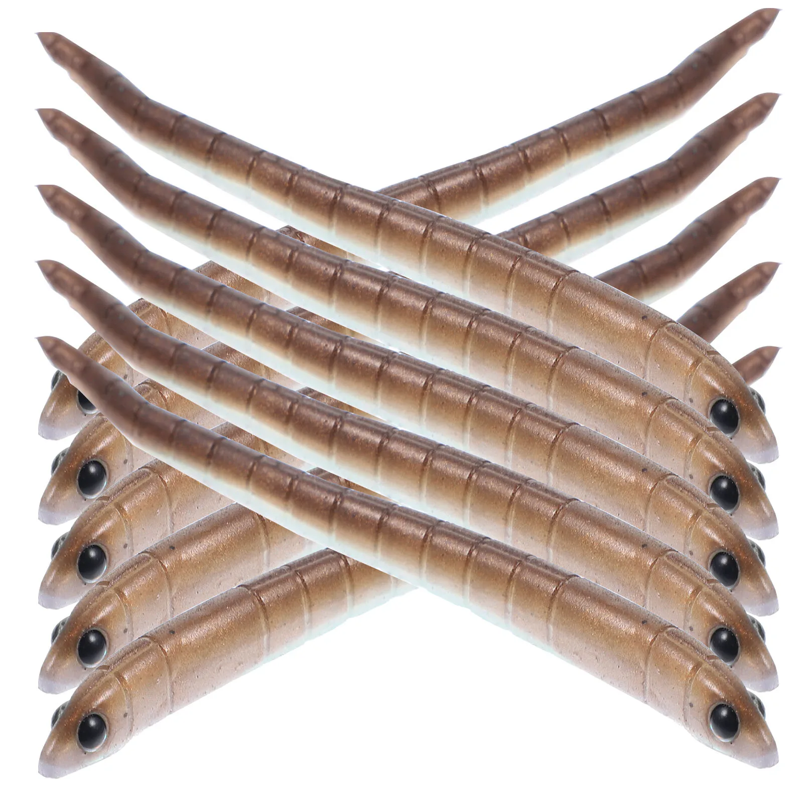 Colored Soft Bait Fishing Lures Vivid LifeLike Silicone Plastic Baits Reusable Tools for Anglers Suitable Various Fish
Colored Soft Bait Fishing Lures Vivid LifeLike Silicone Plastic Baits Reusable Tools for Anglers Suitable Various Fish