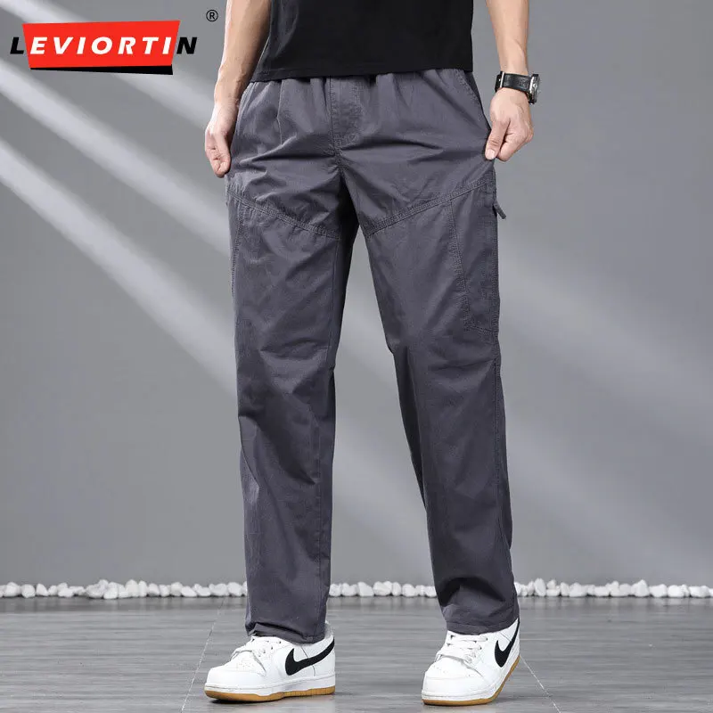 Spring / Autumn Men's Basic Mass Thin Loose Size Multi Pocket Work Pants Youth Straight Tube Versatile Comfortable Casual Pants
Spring / Autumn Men's Basic Mass Thin Loose Size Multi Pocket Work Pants Youth Straight Tube Versatile Comfortable Casual Pants