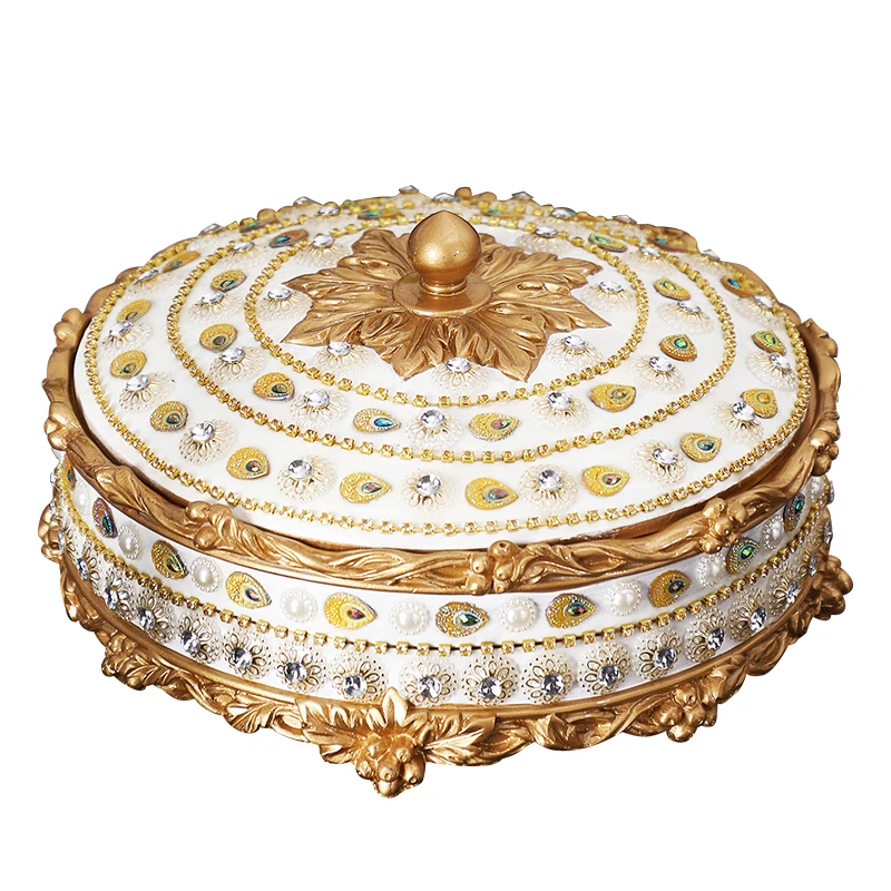 High-end living room household coffee table 2024 new high-end European New Year candy storage box dried fruit plate
High-end living room household coffee table 2024 new high-end European New Year candy storage box dried fruit plate