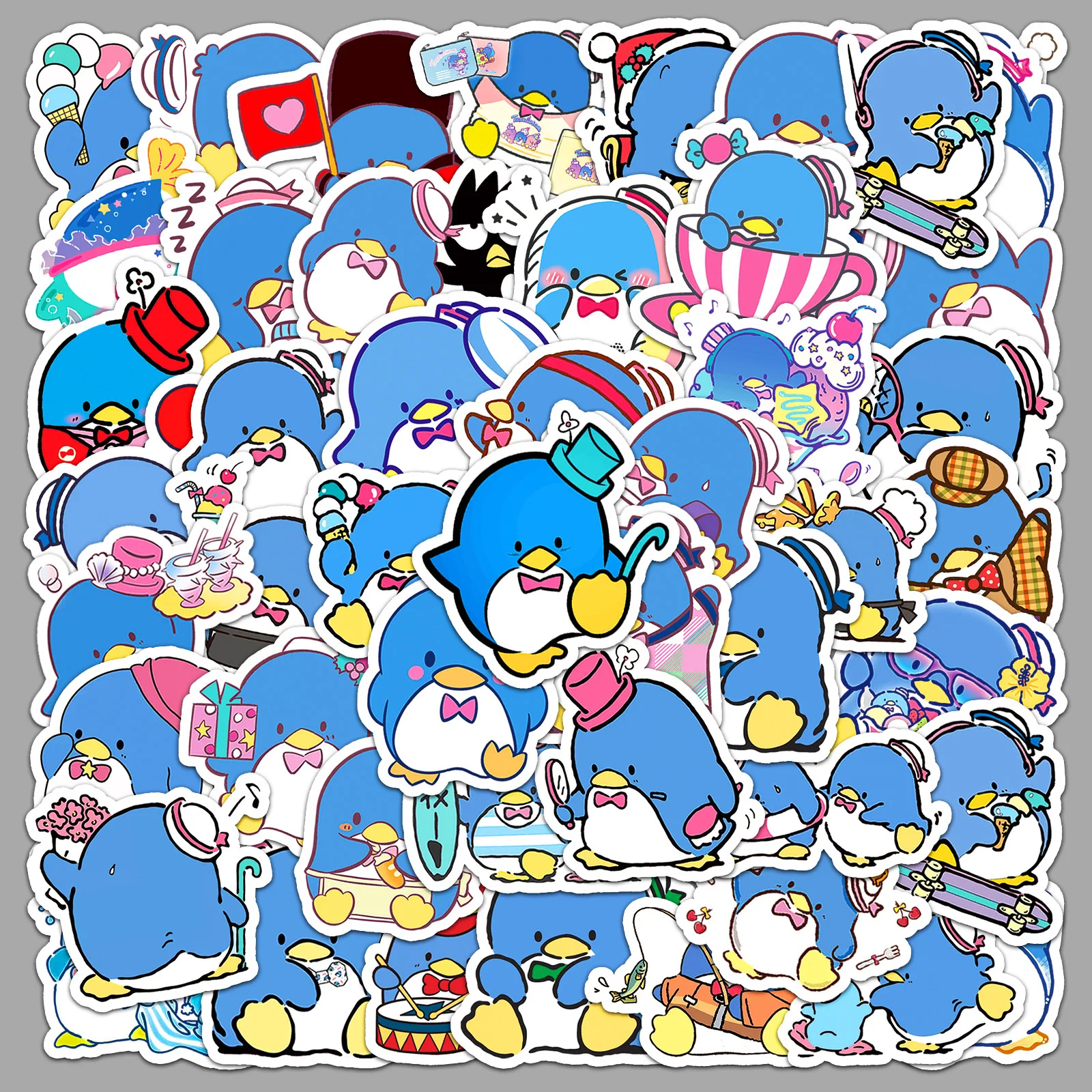 50PCS Cute TuxedoSam Stickers Sanrio Anime Graffiti Decals DIY Phone Skateboard Notebook Kawaii Cartoon Decal for Kids Toy
50PCS Cute TuxedoSam Stickers Sanrio Anime Graffiti Decals DIY Phone Skateboard Notebook Kawaii Cartoon Decal for Kids Toy