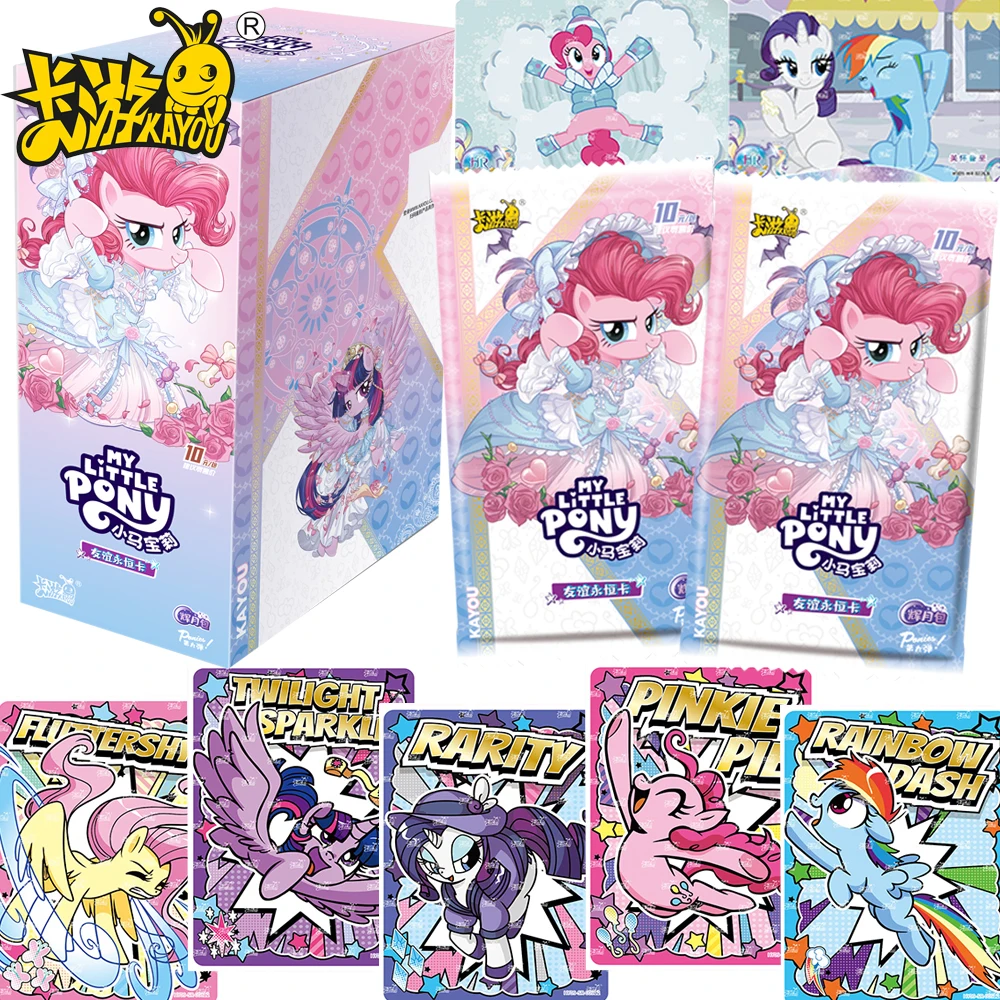 Kayou Original My Little Pony Collection Cards Rainbow Dash Twilight Sparkle SSR UR ZR Animated Portrait Cards Christmas Gifts
Kayou Original My Little Pony Collection Cards Rainbow Dash Twilight Sparkle SSR UR ZR Animated Portrait Cards Christmas Gifts