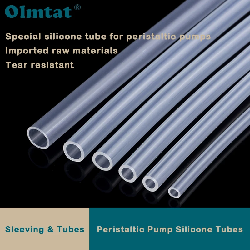 1M Peristaltic Pump Tube ID 0.8 1 1.6 2.4 3.2 4.8 6.4 7.9 9.6 12.7mm Transparent Flexible Nontoxic Food Grade Soft Silicone Hose
1M Peristaltic Pump Tube ID 0.8 1 1.6 2.4 3.2 4.8 6.4 7.9 9.6 12.7mm Transparent Flexible Nontoxic Food Grade Soft Silicone Hose