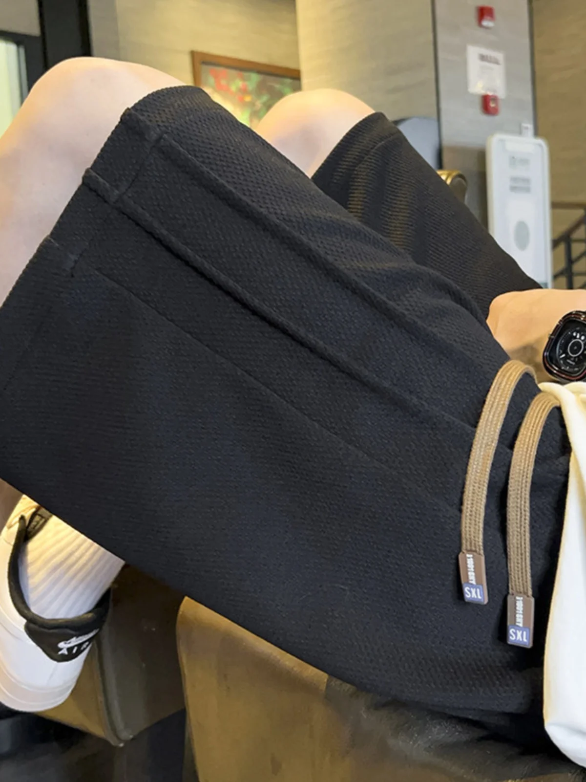 Casual Men's ort Pants Summer 2024 New Sport Leisure Drapey Pants Trendy Loose Straight Five-Quarter Thin Breathable
Casual Men's ort Pants Summer 2024 New Sport Leisure Drapey Pants Trendy Loose Straight Five-Quarter Thin Breathable