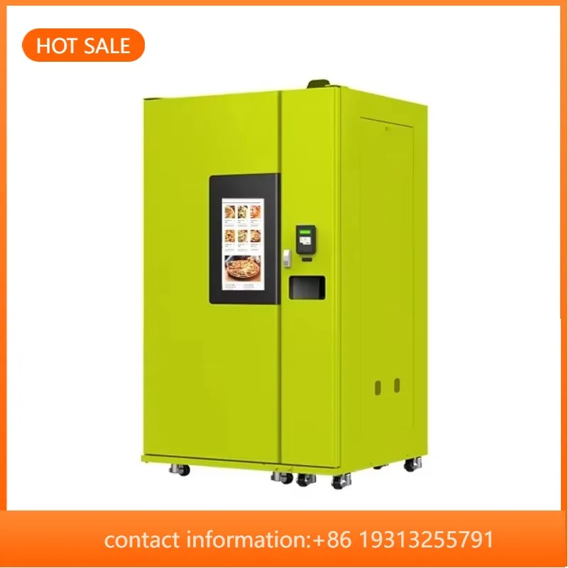 【Best-selling】Fully Automatic Outdoor Pizza Vending Machine Self-Service, Coin, Token, and QR Code Enabled for Business
【Best-selling】Fully Automatic Outdoor Pizza Vending Machine Self-Service, Coin, Token, and QR Code Enabled for Business