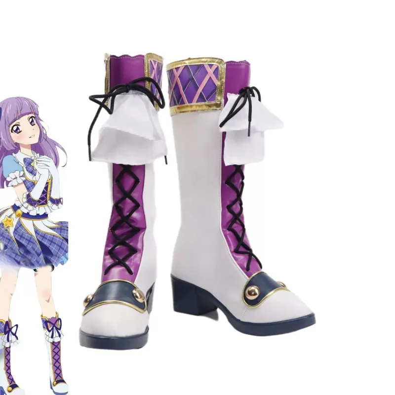 Aikatsu Series Parade Coord Hikami Sumire Shoes Boots Anime Games Cosplay Shoes
Aikatsu Series Parade Coord Hikami Sumire Shoes Boots Anime Games Cosplay Shoes