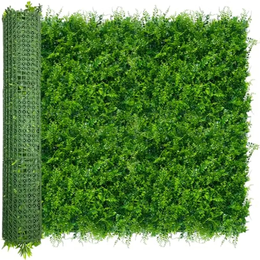 Искусственные панели для живой изгороди 40x120 дюймов, УФ-стойкие, имитация падуба, экран для конфиденциальности, искусственная стена из плюща с имитацией листьев
Искусственные панели для живой изгороди 40x120 дюймов, УФ-стойкие, имитация падуба, экран для конфиденциальности, искусственная стена из плюща с имитацией листьев