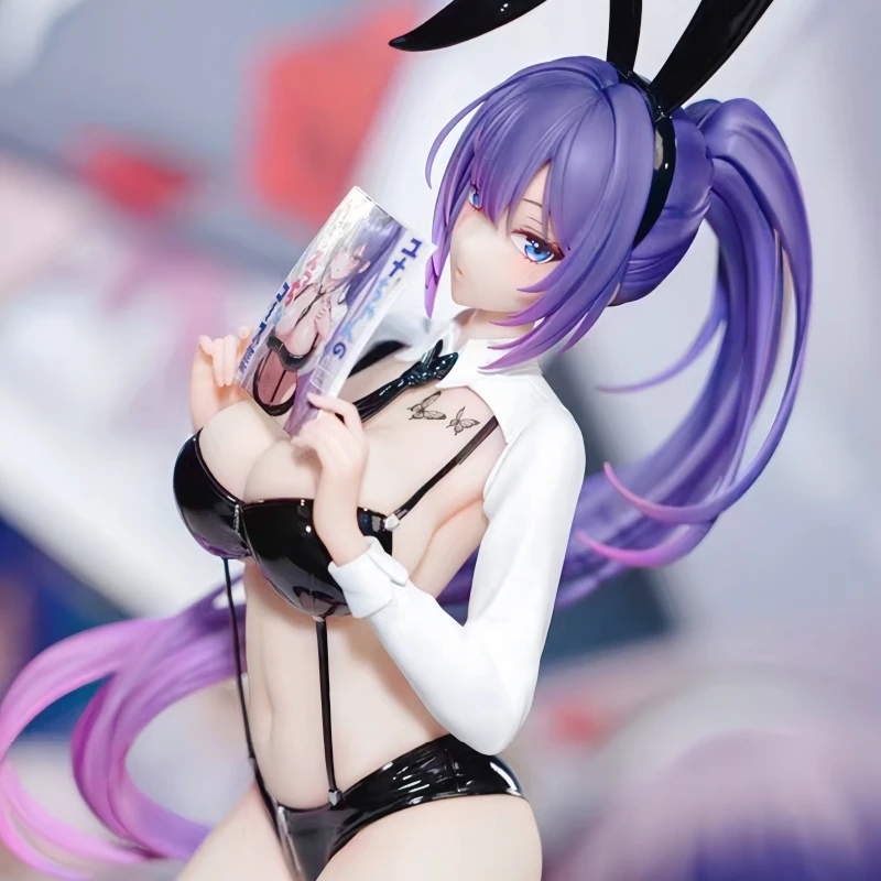 Hot Selling Anime Character Biya Yuna Figurine Standing Posture Purple Ponytail 1/4 Rabbit Nest Rabbit Girl Model Figurine Gifts
Hot Selling Anime Character Biya Yuna Figurine Standing Posture Purple Ponytail 1/4 Rabbit Nest Rabbit Girl Model Figurine Gifts