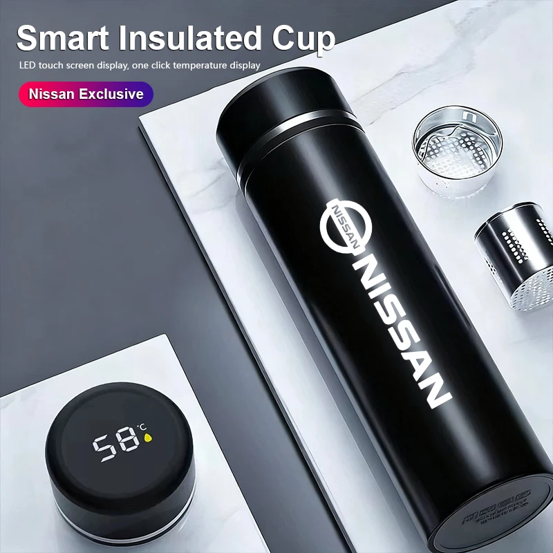 Vehicle Car Smart Insulated Cup Travel Coffee Cups Heating Bottle For Nissan Sylphy N7 Teana Qashqai Note J10 J11 J31 Navara GTR
Vehicle Car Smart Insulated Cup Travel Coffee Cups Heating Bottle For Nissan Sylphy N7 Teana Qashqai Note J10 J11 J31 Navara GTR