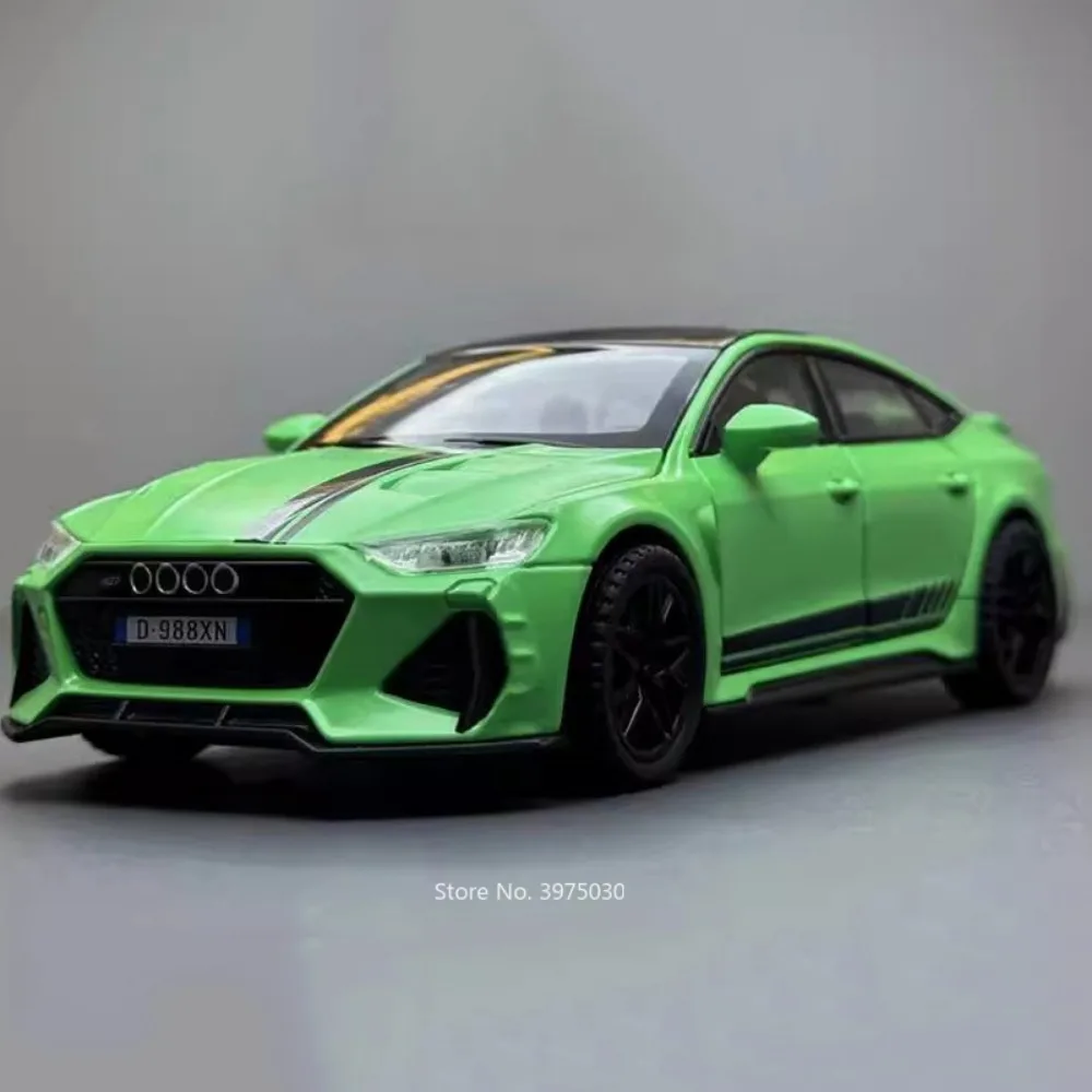 1/32 RS7 Sport Car Model Toy Alloy Diecast Sound Light Pull Back Rubber Tires Simulation Vehicle Models Children Birthday Gift
1/32 RS7 Sport Car Model Toy Alloy Diecast Sound Light Pull Back Rubber Tires Simulation Vehicle Models Children Birthday Gift