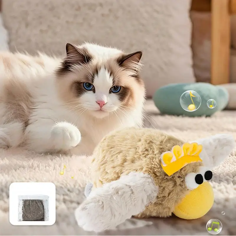 Automatic Cat Toys Plush Bird Catnip Toy USB Rechargeable Stimulating Pet Supplies For Kitten Home Travel Entertainment Boredom
Automatic Cat Toys Plush Bird Catnip Toy USB Rechargeable Stimulating Pet Supplies For Kitten Home Travel Entertainment Boredom