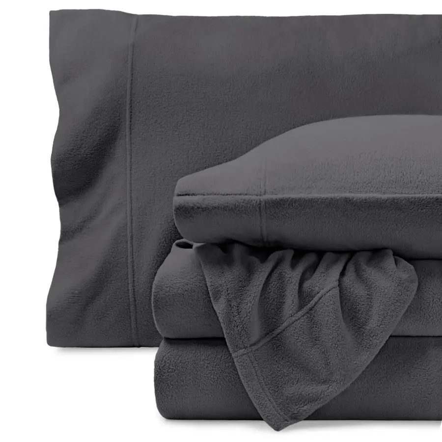 Super Soft Fleece Sheet Set King Size Extra Plush Polar Fleece, PillResistant Bed Sheets All Season Cozy Warmth, Breathable amp
Super Soft Fleece Sheet Set King Size Extra Plush Polar Fleece, PillResistant Bed Sheets All Season Cozy Warmth, Breathable amp