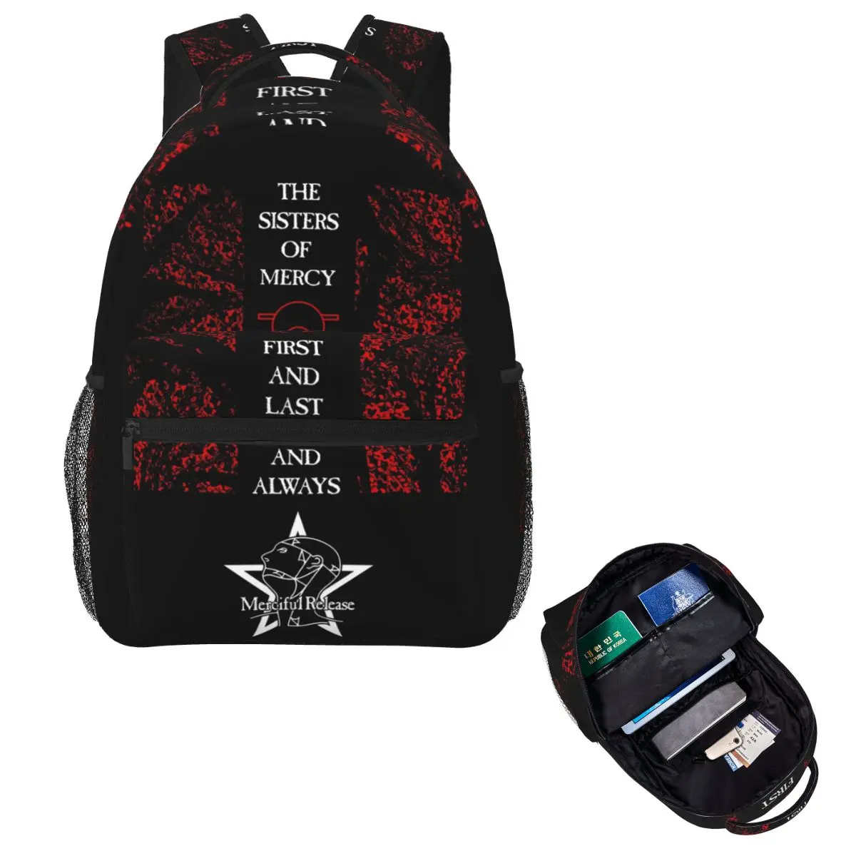 First And Last And Always White Small The Sisters Of Mercy Student Backpack School Bag Daypack Fashion Bookbag Shoulder Bags
First And Last And Always White Small The Sisters Of Mercy Student Backpack School Bag Daypack Fashion Bookbag Shoulder Bags