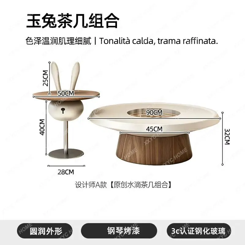 L wind round coffee table high-end minimalist living room household small apartment
L wind round coffee table high-end minimalist living room household small apartment