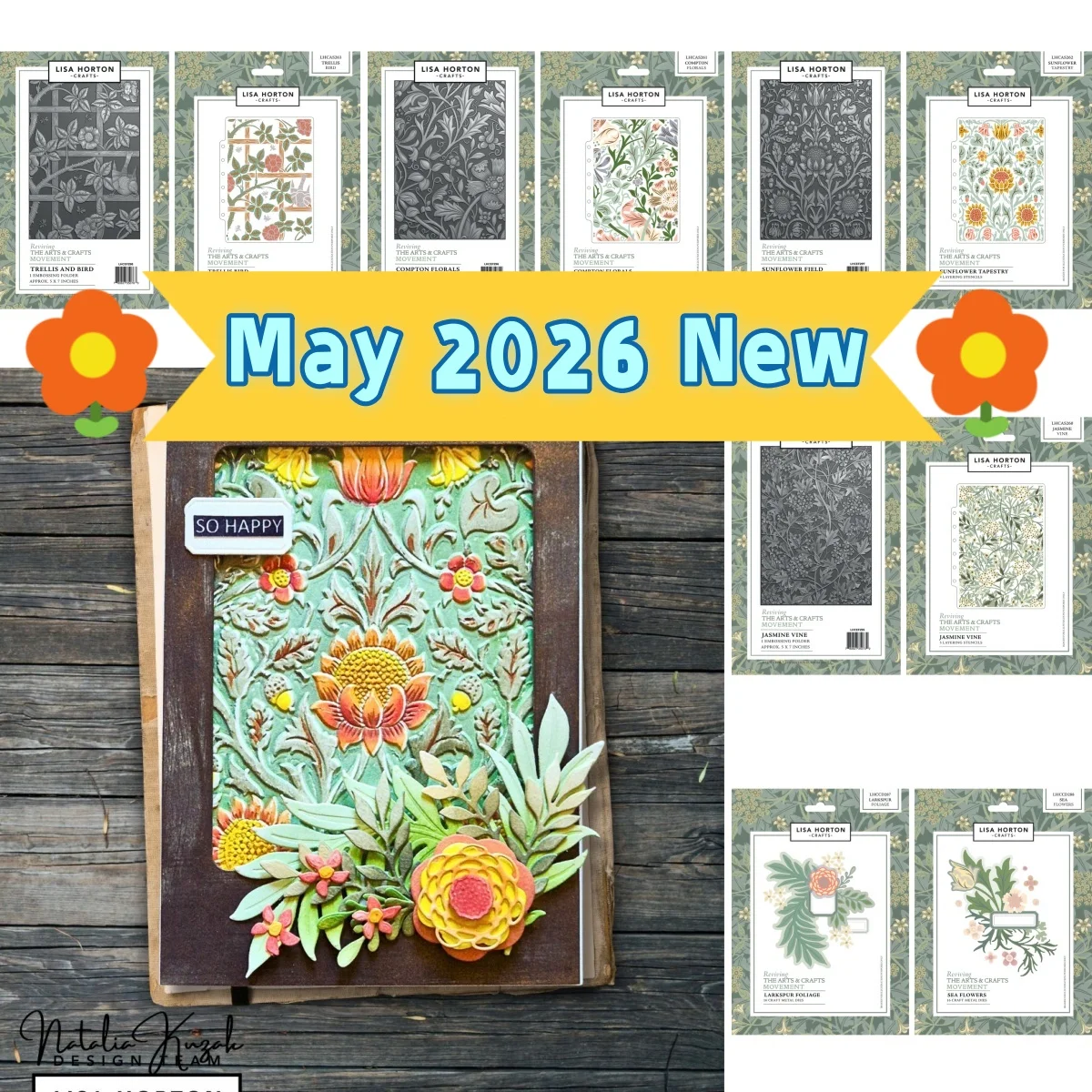 May 2026 New Florals Sunflower Field Trellis Bird Metal Cutting Dies Stencil Hot Foil for DIY Decorating Scrapbook Paper Craft
May 2026 New Florals Sunflower Field Trellis Bird Metal Cutting Dies Stencil Hot Foil for DIY Decorating Scrapbook Paper Craft