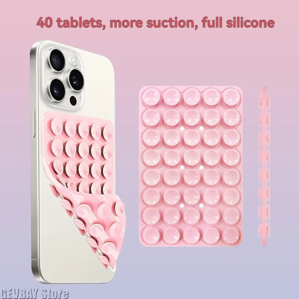 Multi-color Double Sided Silicone Suction Cup Stand Anti-slip Phone Mount Hands-free Pad for Selfie Video Fixing Cell Phone Case
Multi-color Double Sided Silicone Suction Cup Stand Anti-slip Phone Mount Hands-free Pad for Selfie Video Fixing Cell Phone Case