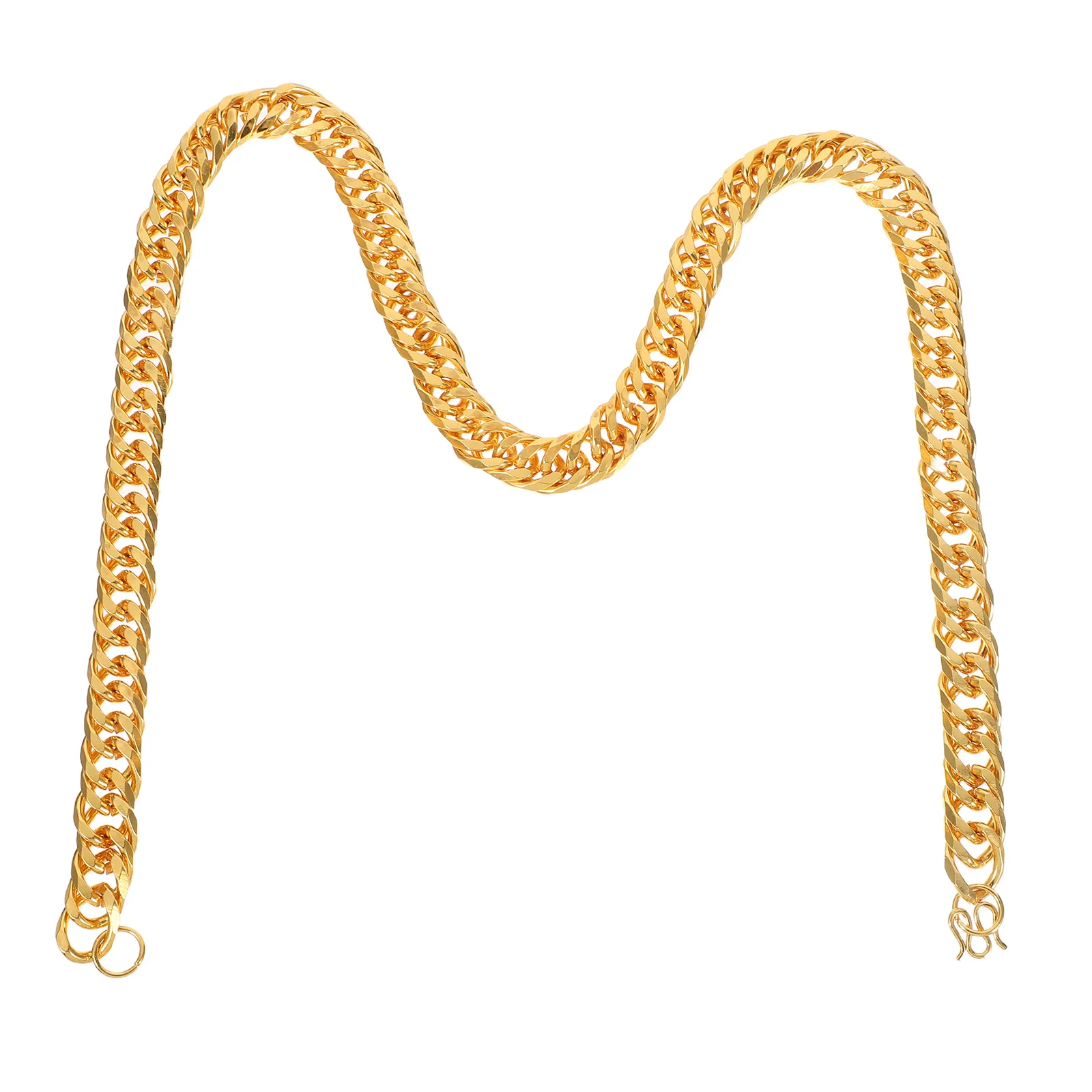 Imitation Golden Necklace For Men 60Cm Chunky Cuban Curb Chain Smooth Hypoallergenic Fashion Jewelry Hip Hop Gift Decor
Imitation Golden Necklace For Men 60Cm Chunky Cuban Curb Chain Smooth Hypoallergenic Fashion Jewelry Hip Hop Gift Decor