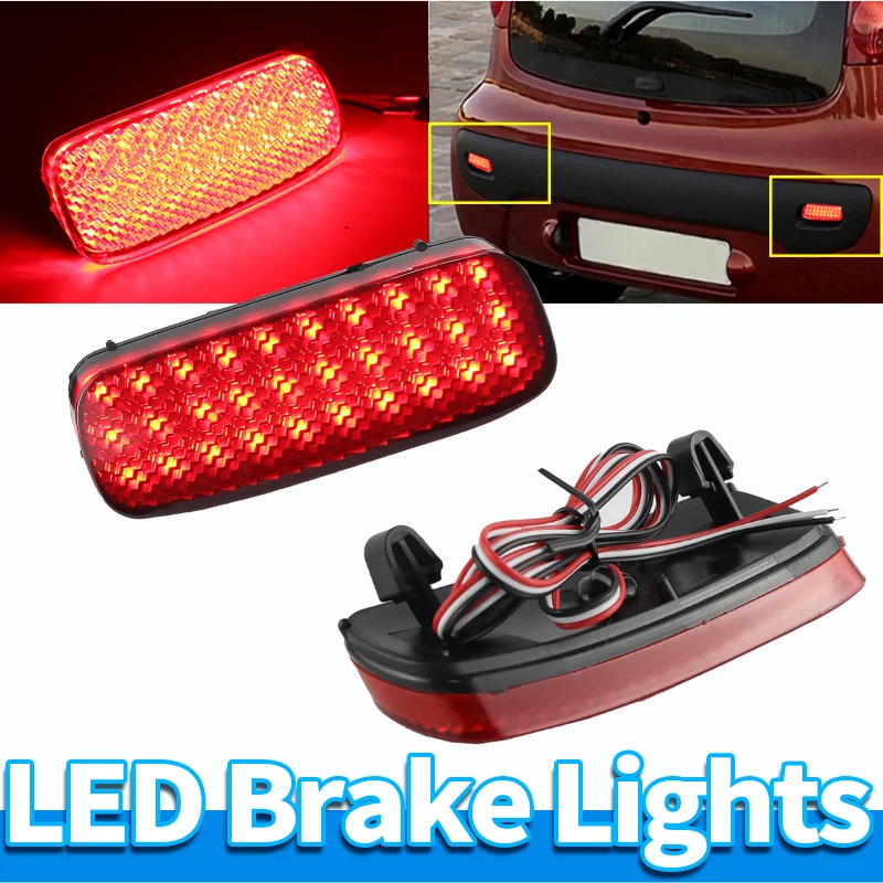 2PCS LED Brake Lights Stop Lamp FOR Peugeot 107 206 Hatchback 607 Sedan Expert Van 1998-2016 FOR Fiat Scudo Van 2007-2016 6340E7
2PCS LED Brake Lights Stop Lamp FOR Peugeot 107 206 Hatchback 607 Sedan Expert Van 1998-2016 FOR Fiat Scudo Van 2007-2016 6340E7