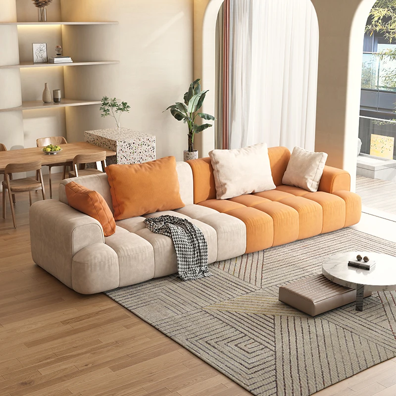 #Cream Style Tech Velvet Fabric Sofa Modern Simple Living Room Medium Small Cozy Puff Straight Sectional Sofa Set
#Cream Style Tech Velvet Fabric Sofa Modern Simple Living Room Medium Small Cozy Puff Straight Sectional Sofa Set
