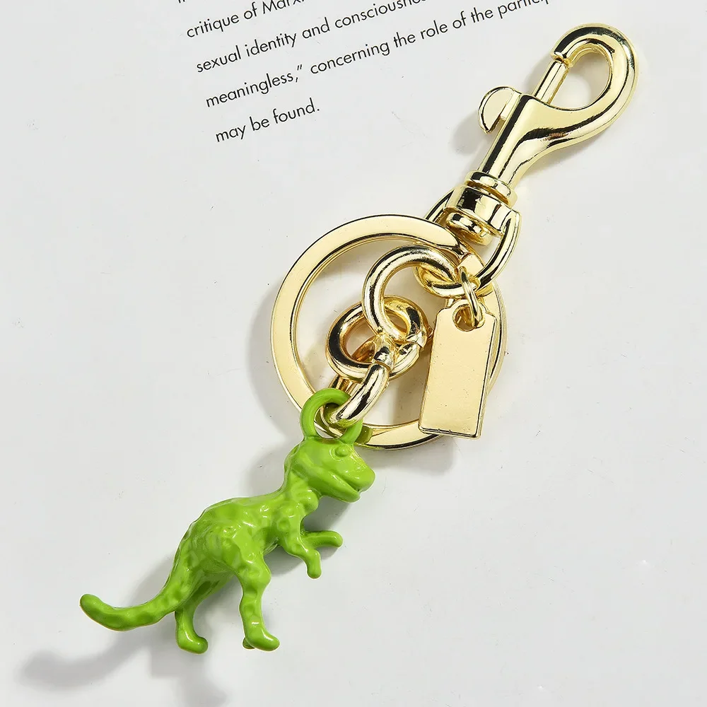 Green dinosaur metal keychain, small dinosaur-shaped keychain ring, gift key pendant, bag pendant
Green dinosaur metal keychain, small dinosaur-shaped keychain ring, gift key pendant, bag pendant