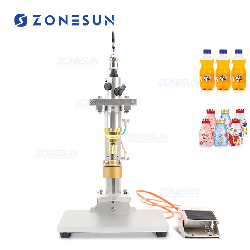 ZS-XGPZ1 Semi-automatic Pneumatic Plastic Bottle Cap Screwing Machine Essential Oil Bottle Capping Machine
ZS-XGPZ1 Semi-automatic Pneumatic Plastic Bottle Cap Screwing Machine Essential Oil Bottle Capping Machine